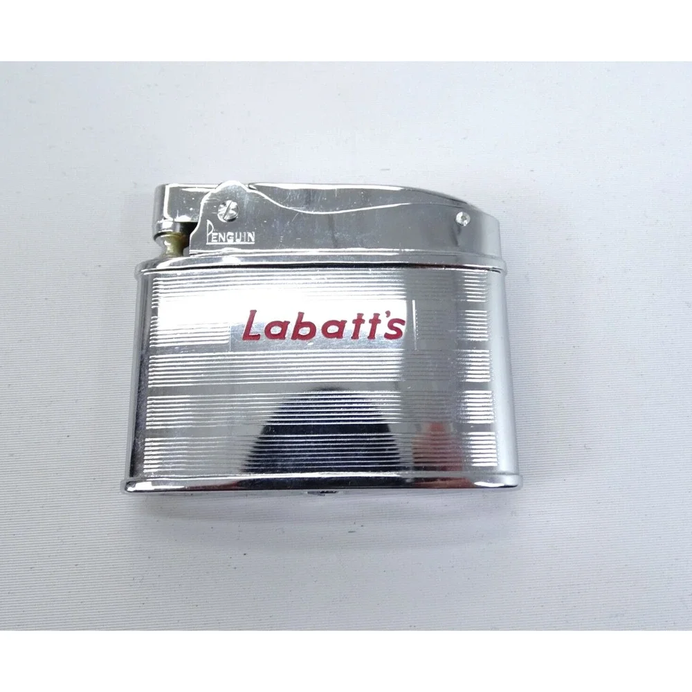 LABATT ADVERTISING BEER BREWERIANA PENGUIN POCKET LIGHTER‎ VINTAGE RETRO 18250